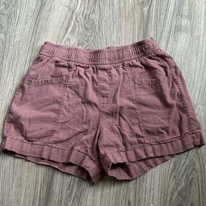 Old Navy Linen Blend High Waisted Shorts 3.5” inseam